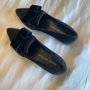 Stuart Weitzman Suede Flats